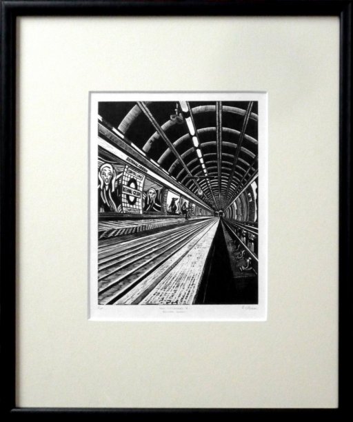 View Subterranea 8: Bethnal Green (framed)