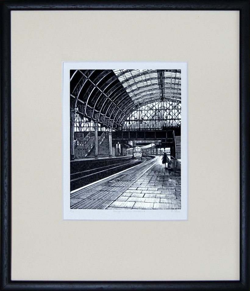 Paddington Station: Platform 8 (framed)