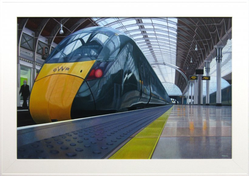 The Great Western Railway (original oil painting, framed)