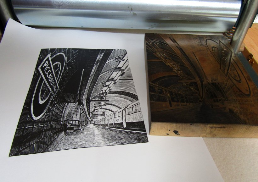 View Subterranea: Piccadilly Circus (original print)